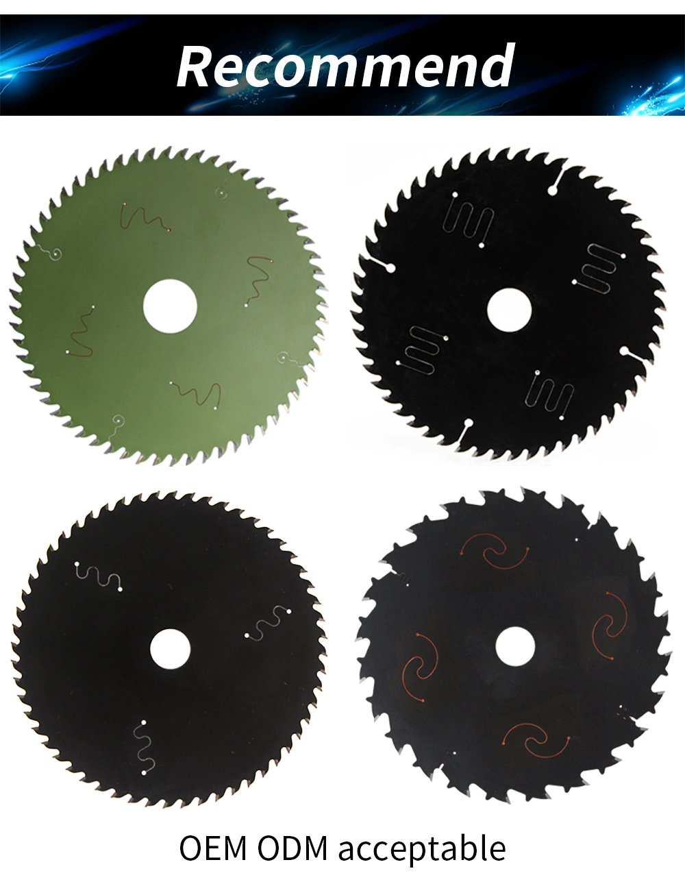 10 Inch 40 Tooth Ftg Ripping Saw Blade with 1 Inch Arbor