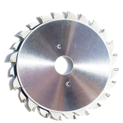 120X2.8/3.6X2.0X22X12t+12t PCD/Tct Adjustable Scoring Saw Blade